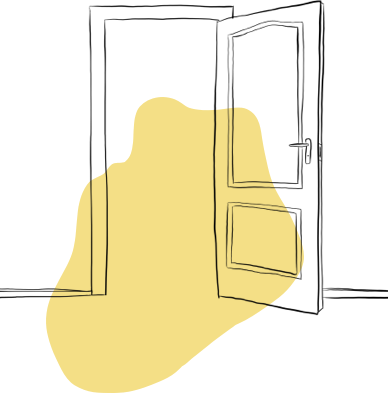 Illustration of Door Opening